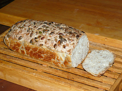 Leipä valmiina